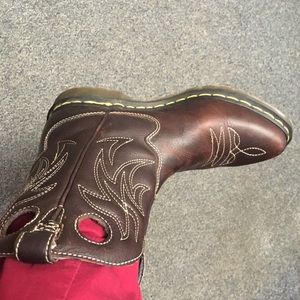 Dr. Martens brown boots